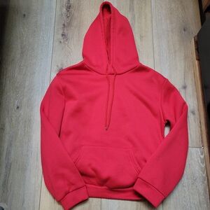 Lovely Wholesale Red Hoodie Size M